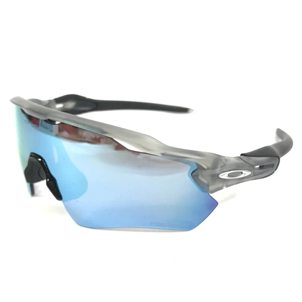 Oakley Sunglasses Radar EV Path OO9208-F638 Matte Gray Ink with Prizm Deep Water